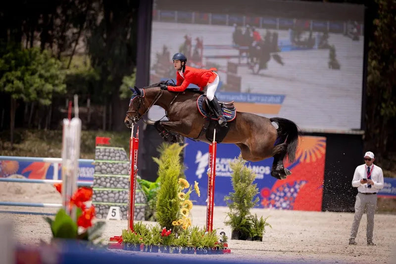 International show jumper Luis Fernando Larrazabal