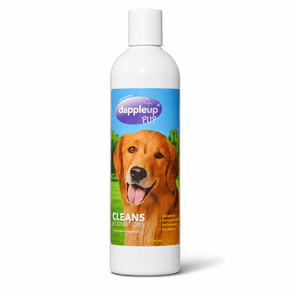 Dapple Up® Pup Healthy Dog Shampoo – 17 oz | Plant-Based Dog Shampoo